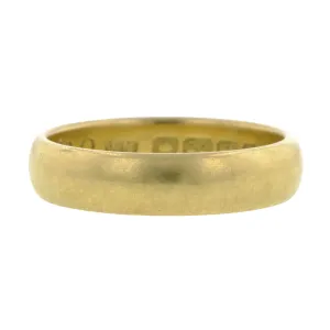 Wedding band 22k