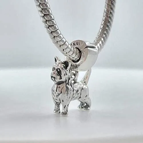West Highland Terrier Dog Dangle Pendant Charm