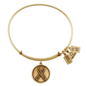 Wind and Fire Awareness Ribbon Bracelet