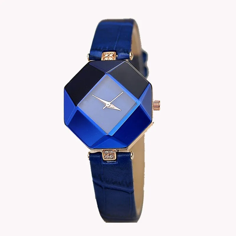Women's Quartz Watch with Leather Band