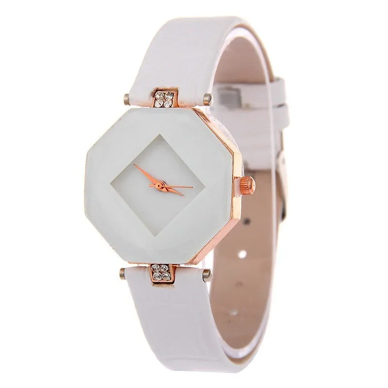 Women's Quartz Watch with Leather Band
