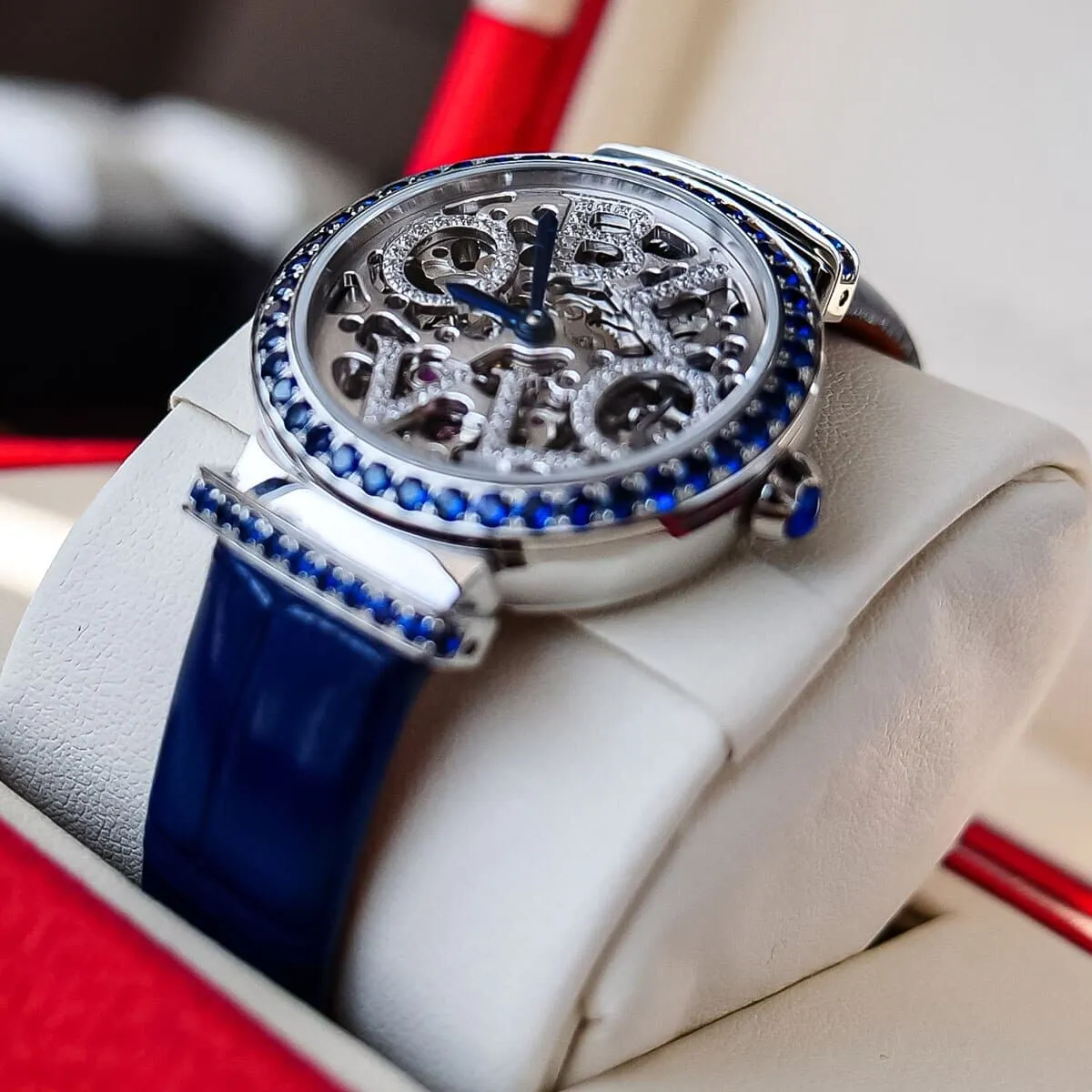 Women's Steel Skeleton Automatic Watches