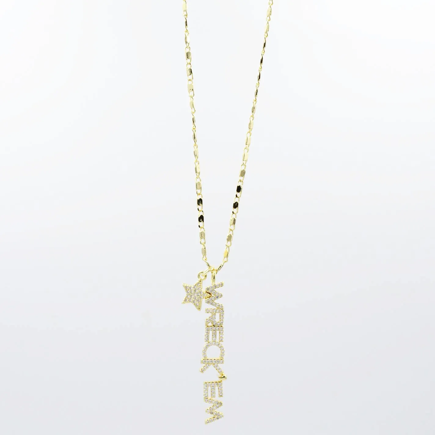 WRECK’EM Gold Necklace T48