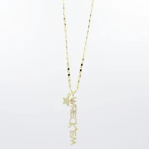 WRECK’EM Gold Necklace T48