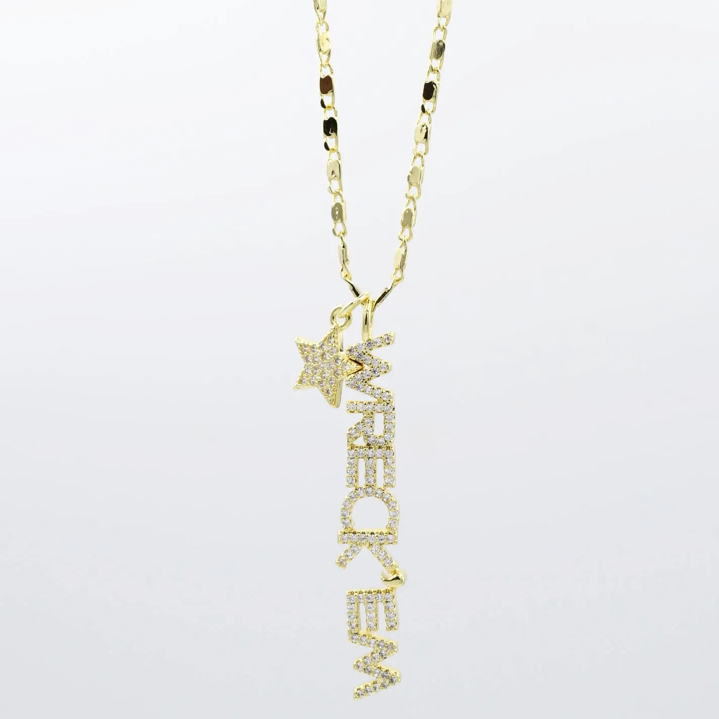 WRECK’EM Gold Necklace T48