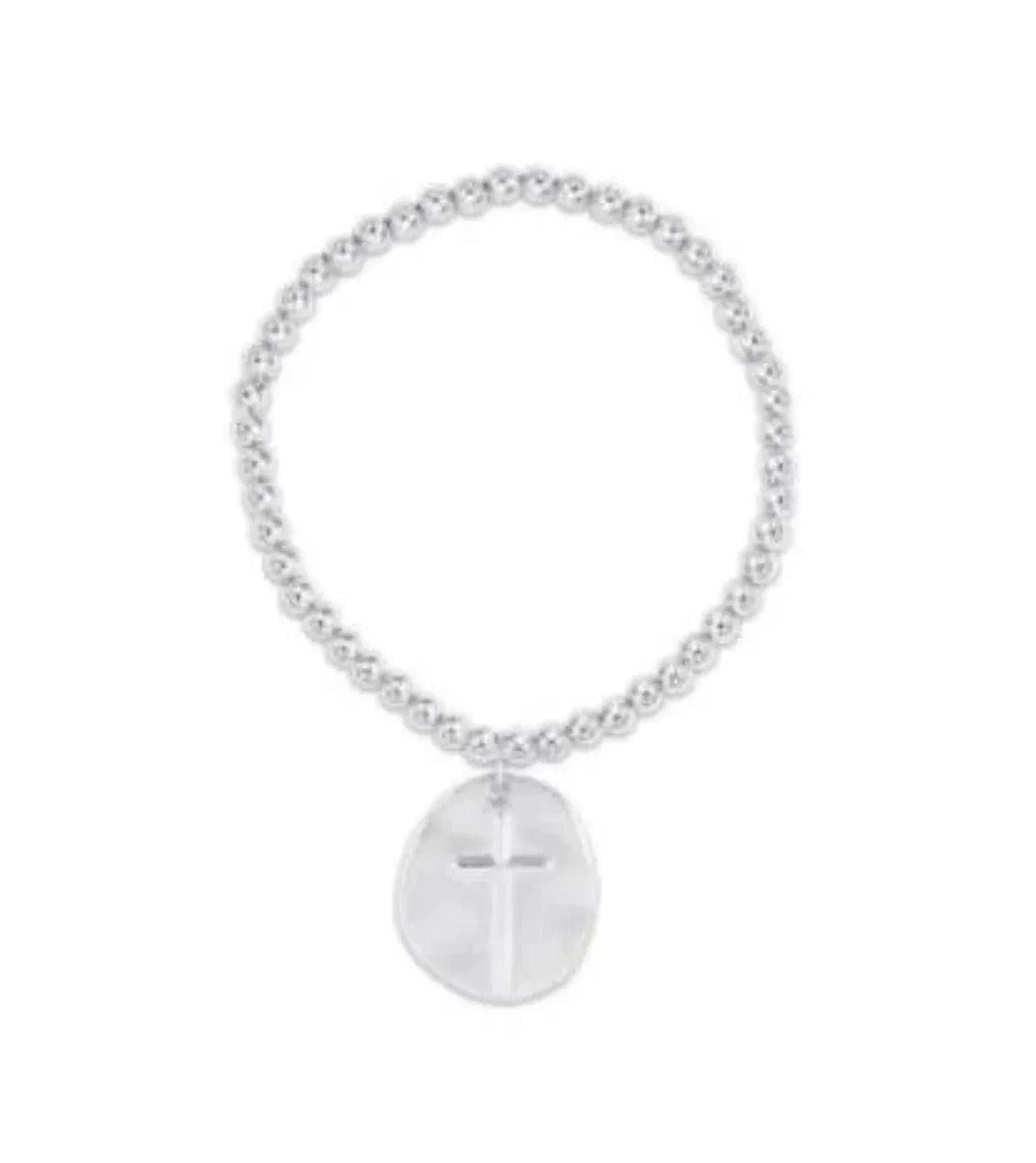 XL Enewton Extends Classic 4mm Bead Inspire Charm Bracelet - Silver