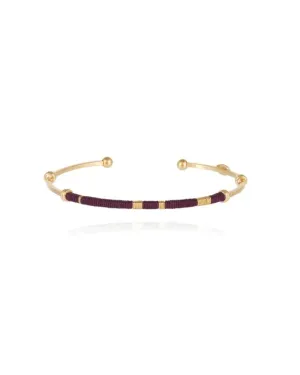 Zanzibar Bracelet - Burgundy