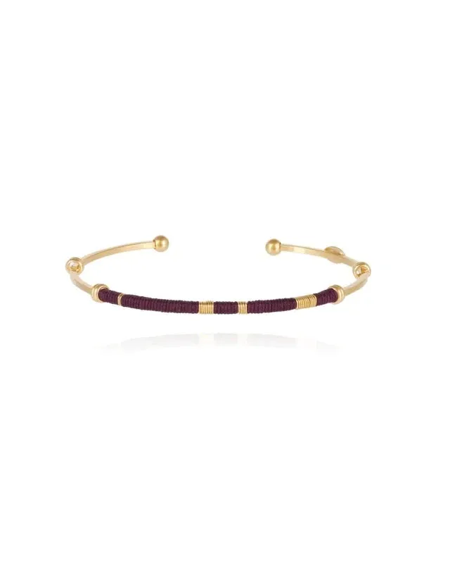 Zanzibar Bracelet - Burgundy